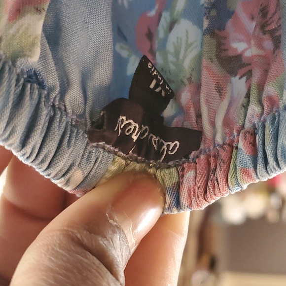 🎀🎀Floral Jean Dress 🎀🎀 - Picture 5 of 5